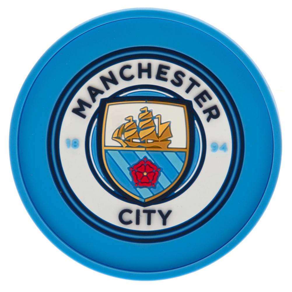 Official Manchester City FC Silicone Coaster