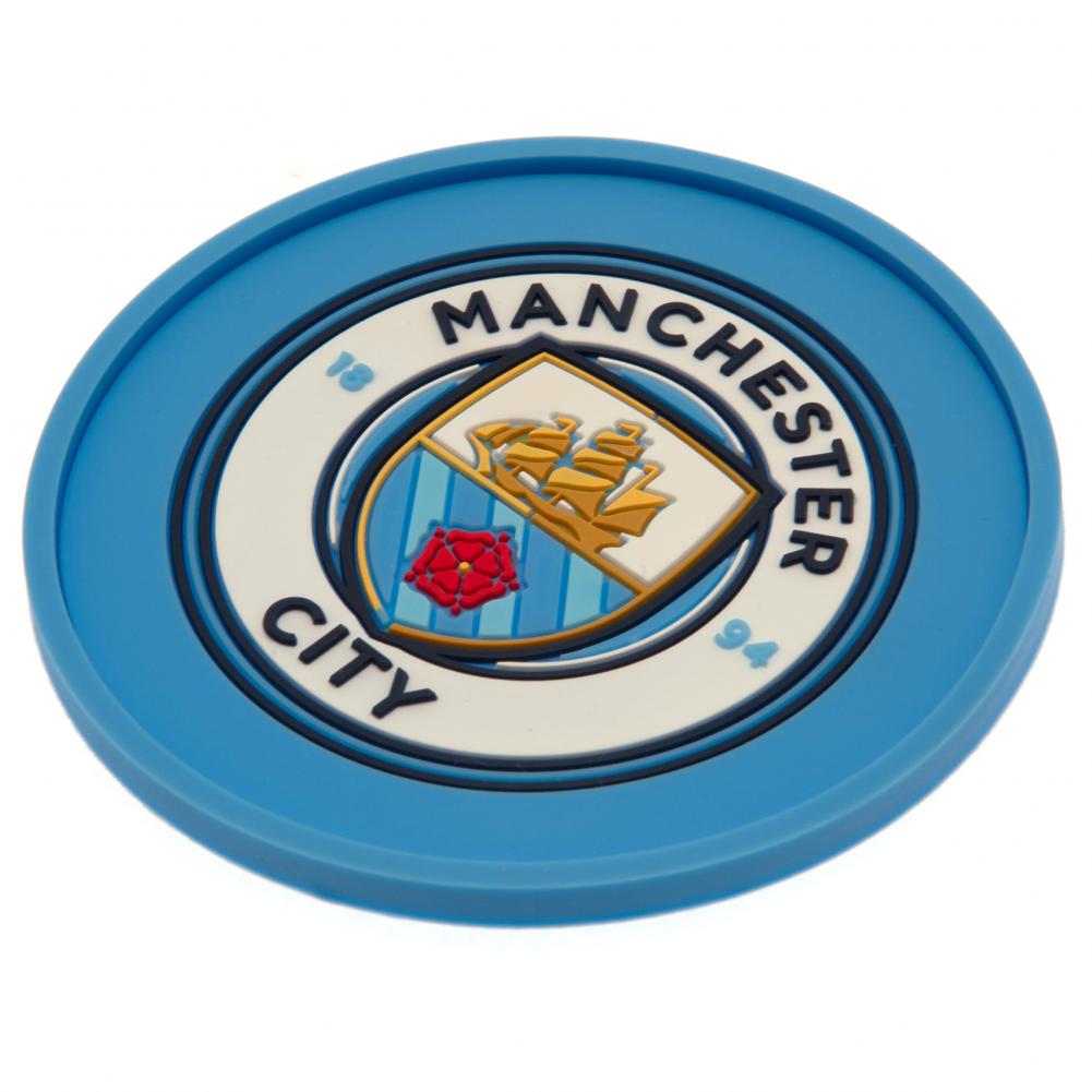 Official Manchester City FC Silicone Coaster