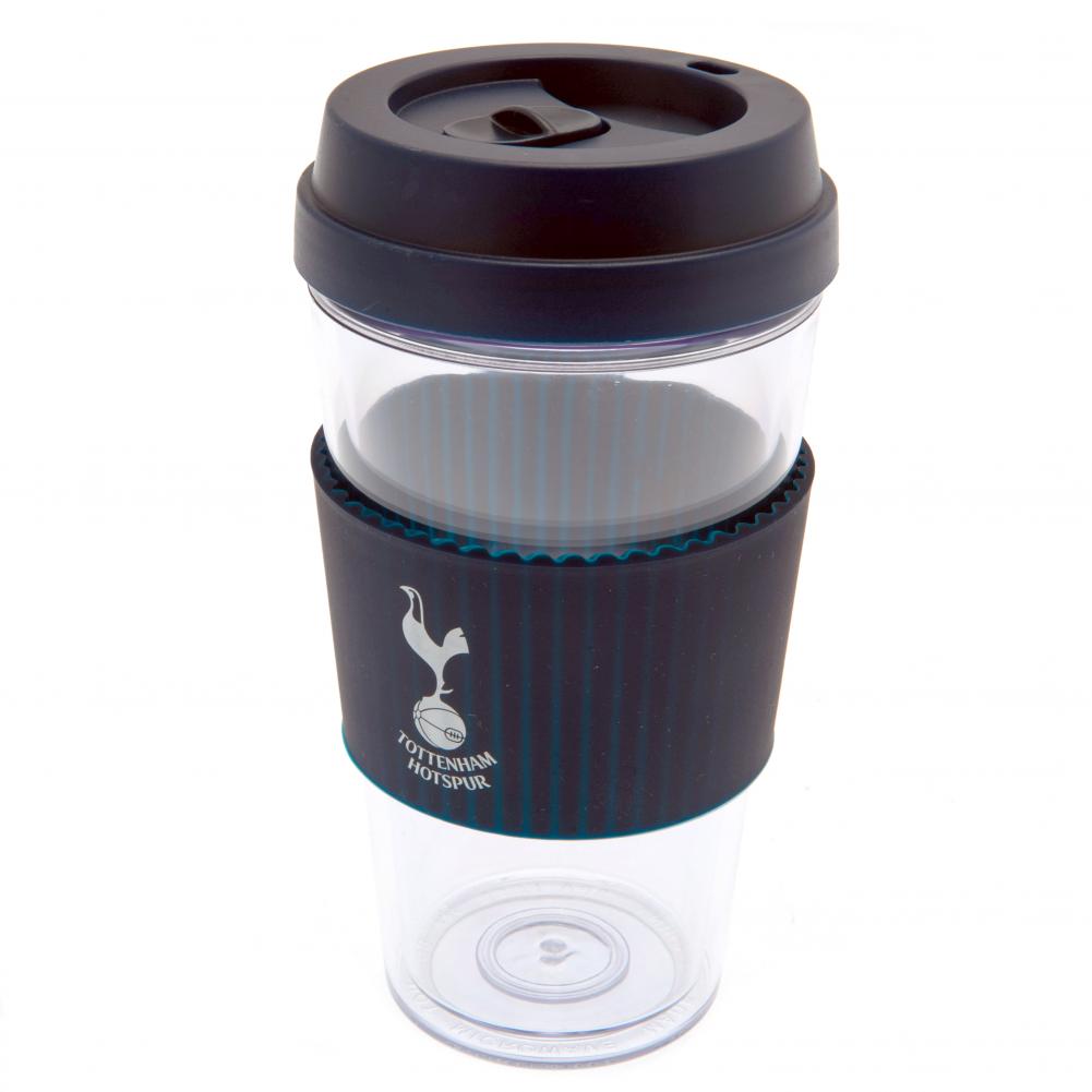 Official Tottenham Hotspur FC Silicone Grip Travel Mug