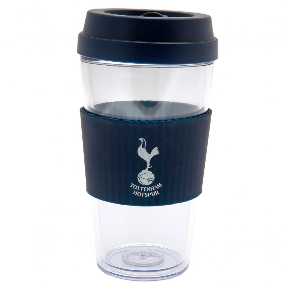 Official Tottenham Hotspur FC Silicone Grip Travel Mug