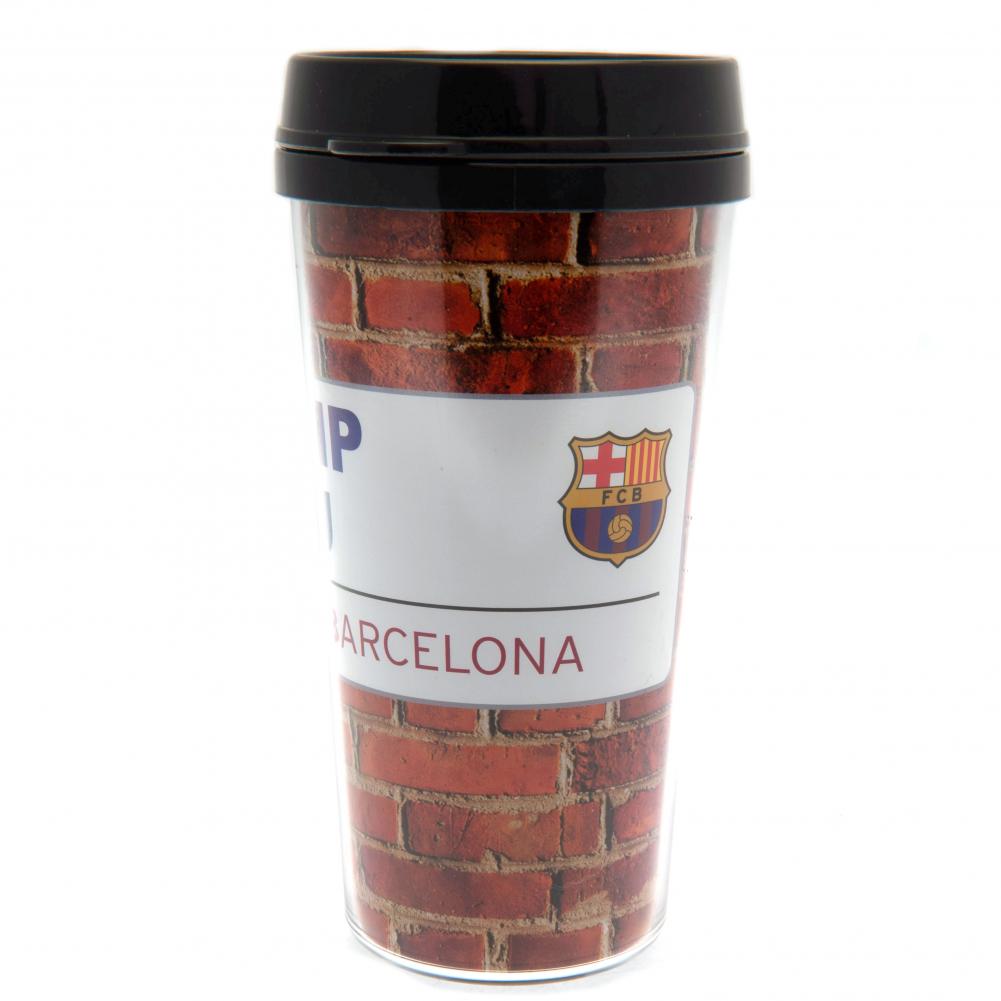 Official FC Barcelona Street Sign Travel Mug