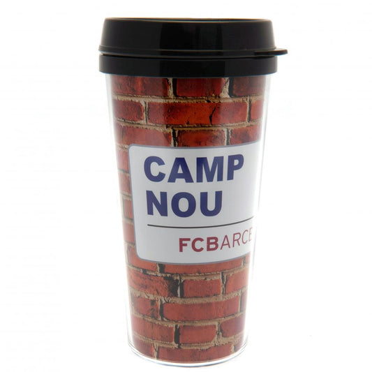 Official FC Barcelona Street Sign Travel Mug