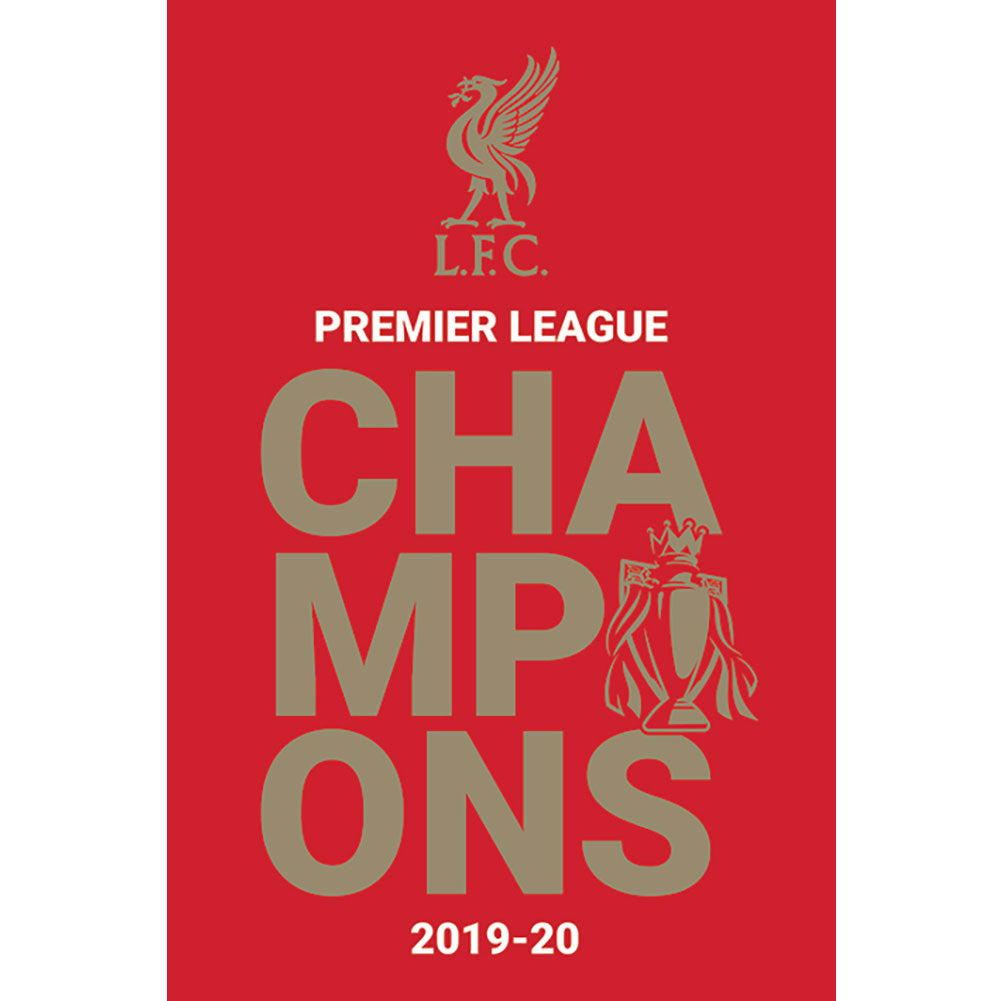 Official Liverpool FC Premier League Champions Poster 7