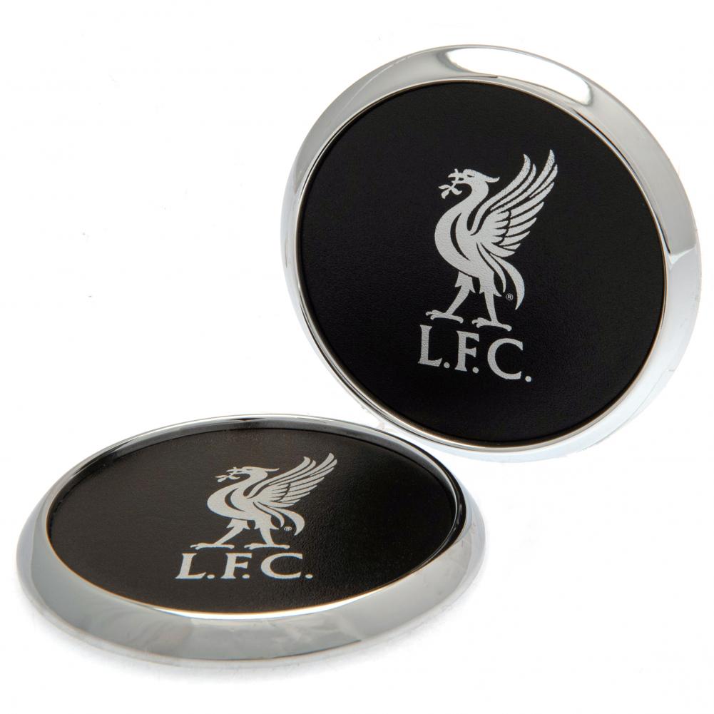 Official Liverpool FC 2pk Premium Coaster Set