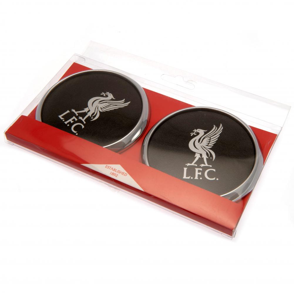 Official Liverpool FC 2pk Premium Coaster Set