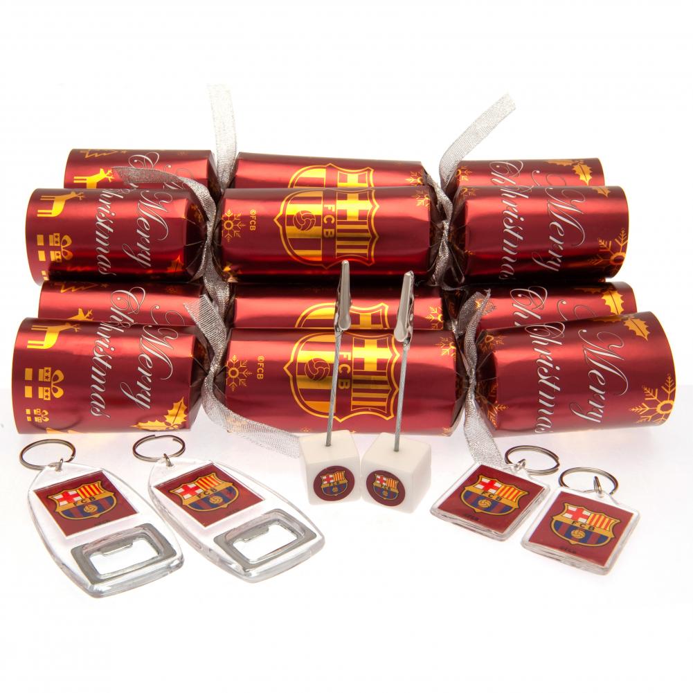 Official FC Barcelona Christmas Crackers