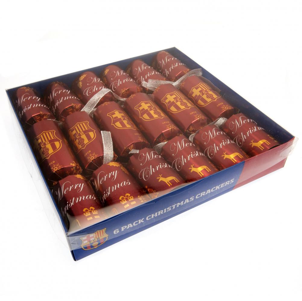 Official FC Barcelona Christmas Crackers