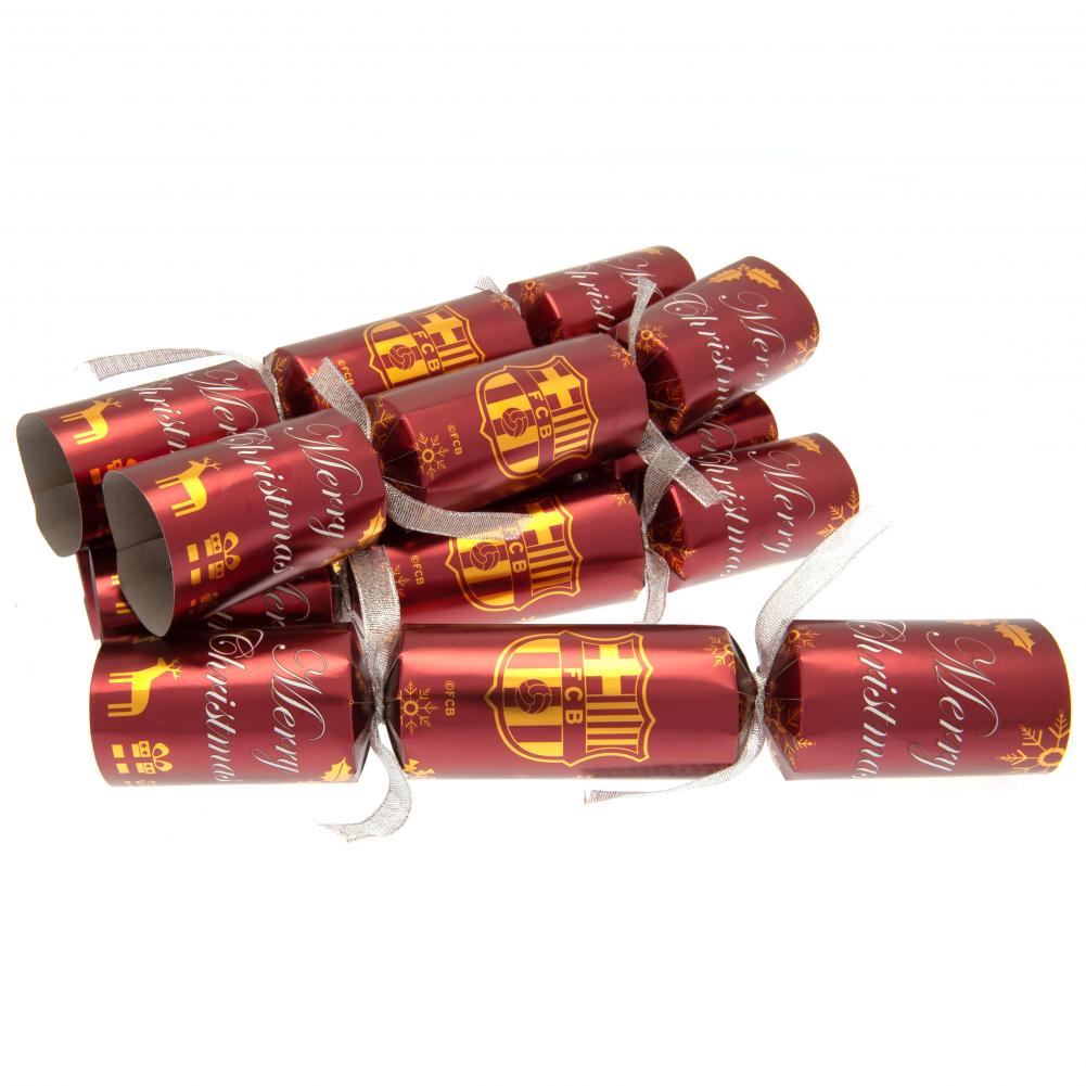 Official FC Barcelona Christmas Crackers