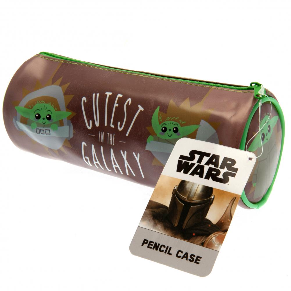 Official Star Wars: The Mandalorian Barrel Pencil Case Cutest