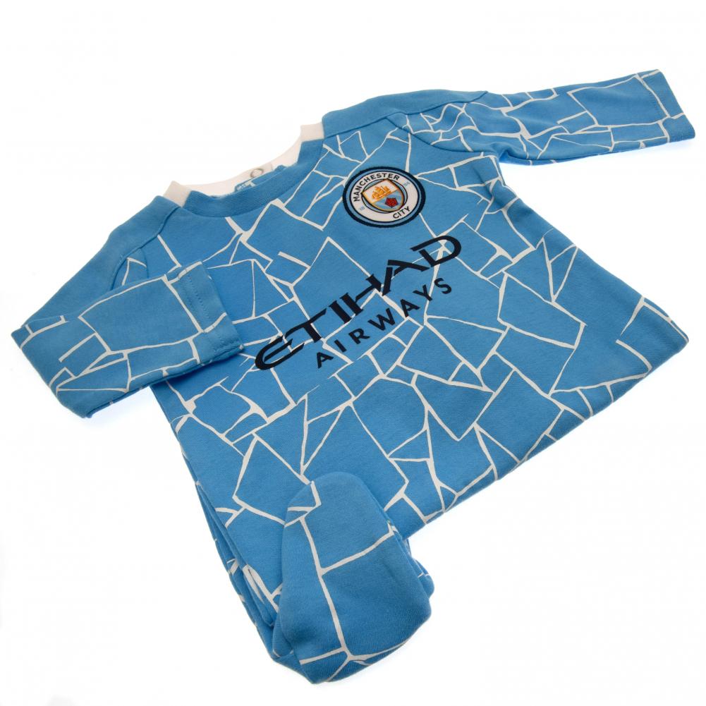 Official Manchester City FC Sleepsuit 9/12 mths