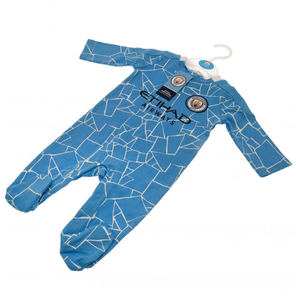 Official Manchester City FC Sleepsuit 9/12 mths