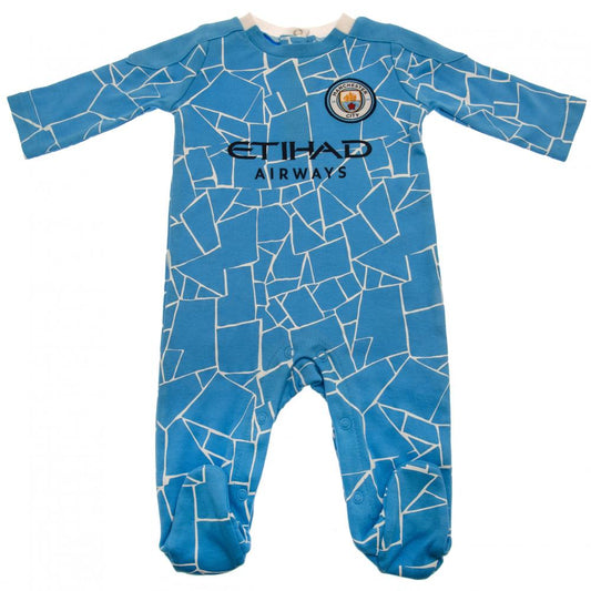 Official Manchester City FC Sleepsuit 9/12 mths