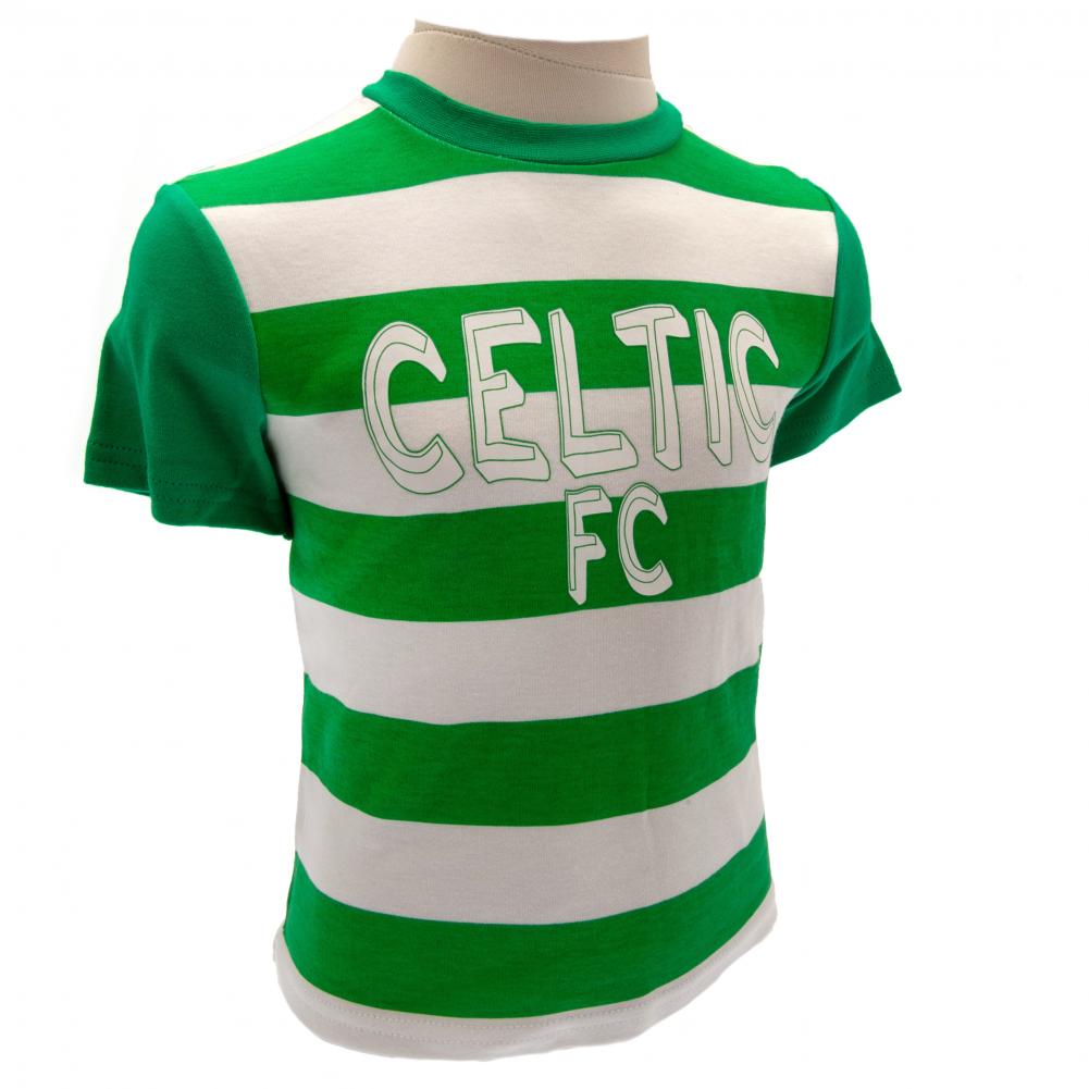 Official Celtic FC Shirt & Short Set 6/9 mths