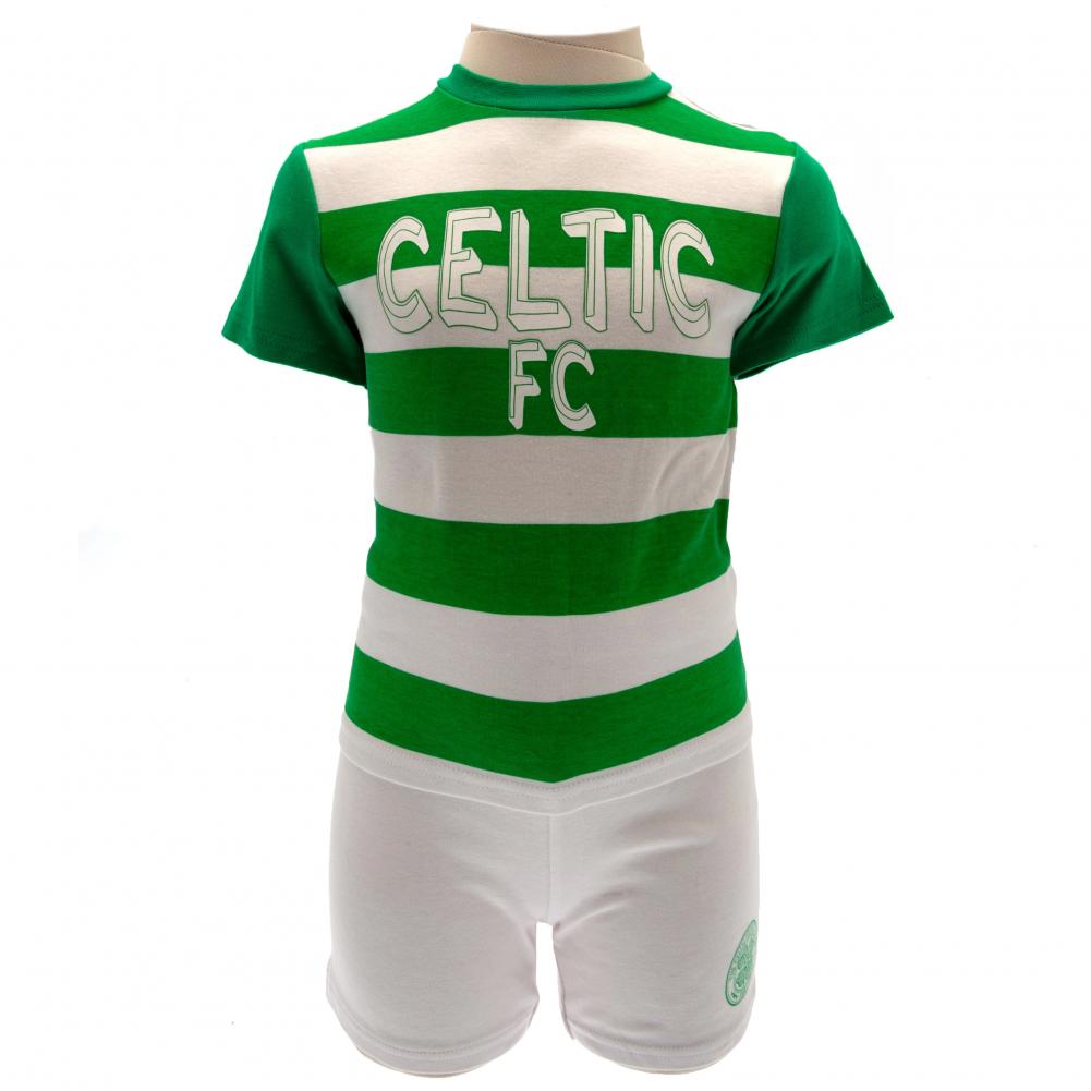 Official Celtic FC Shirt & Short Set 6/9 mths