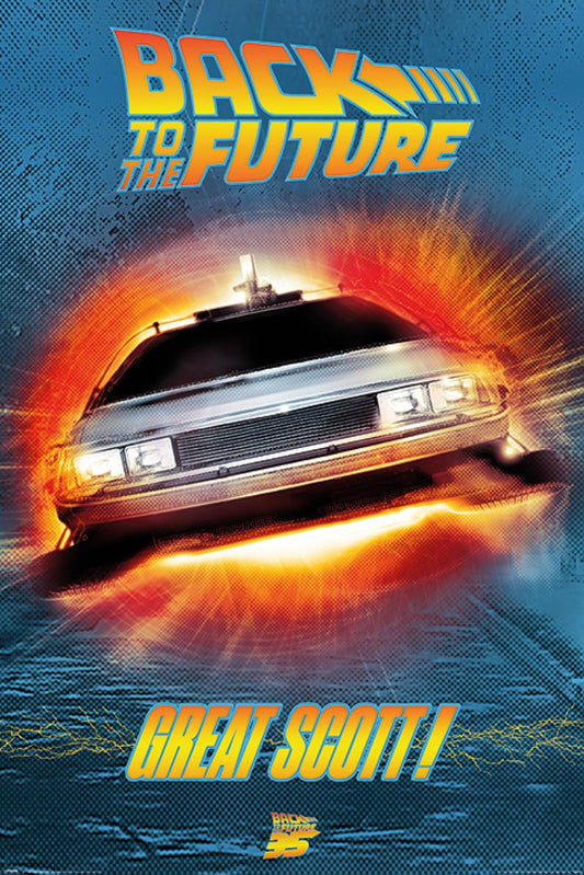 Official Back To The Future Poster Great Scott! 233