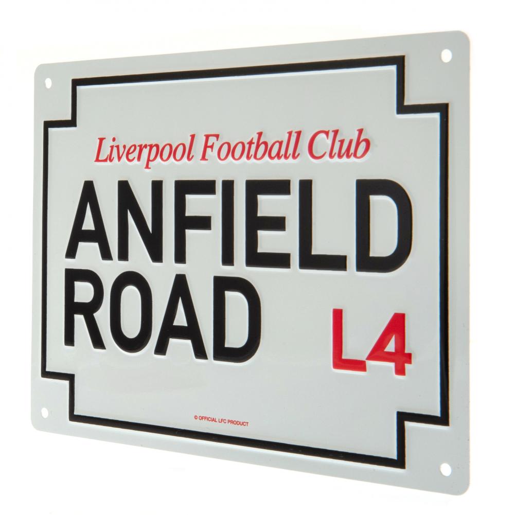 Official Liverpool FC Anfield Road Sign