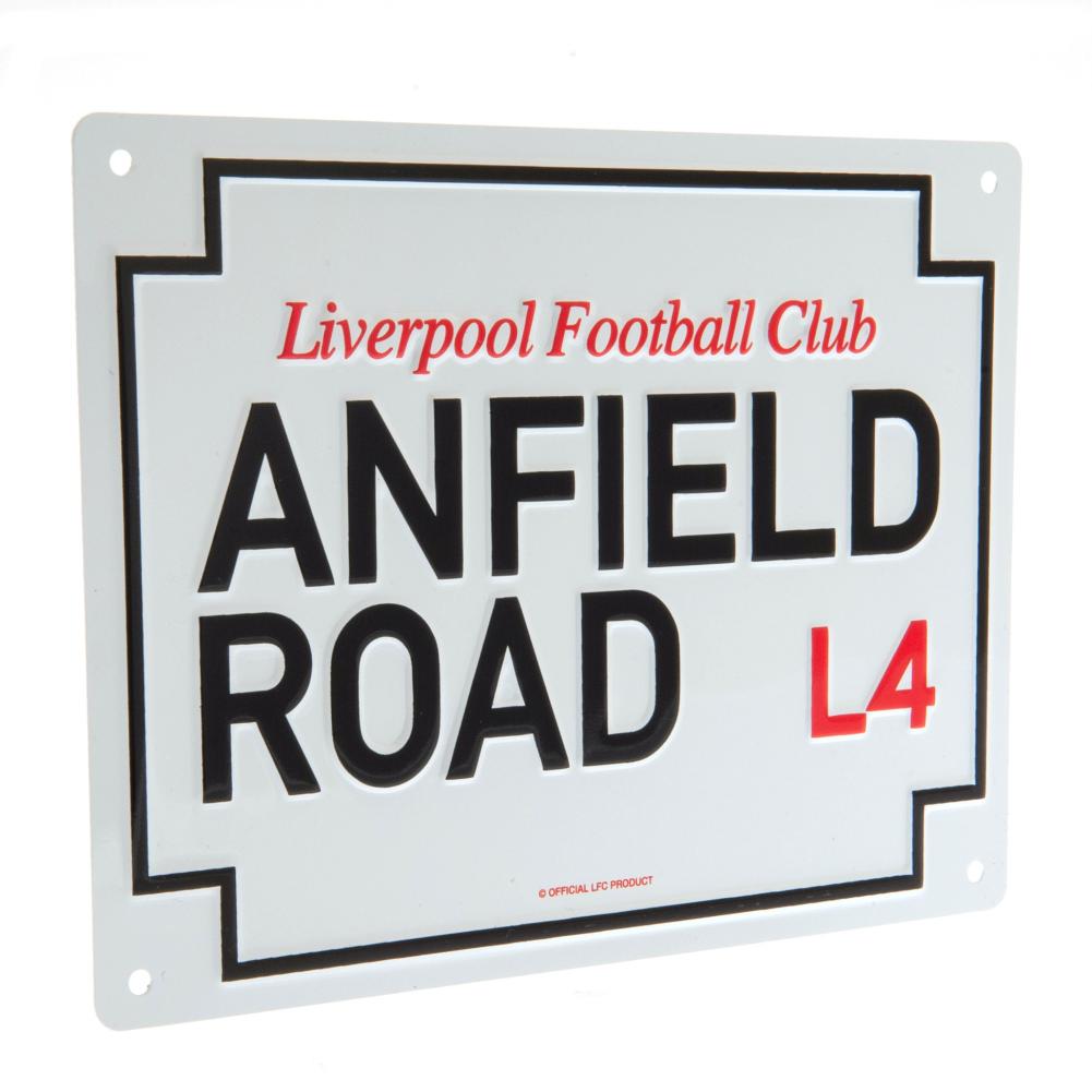 Official Liverpool FC Anfield Road Sign