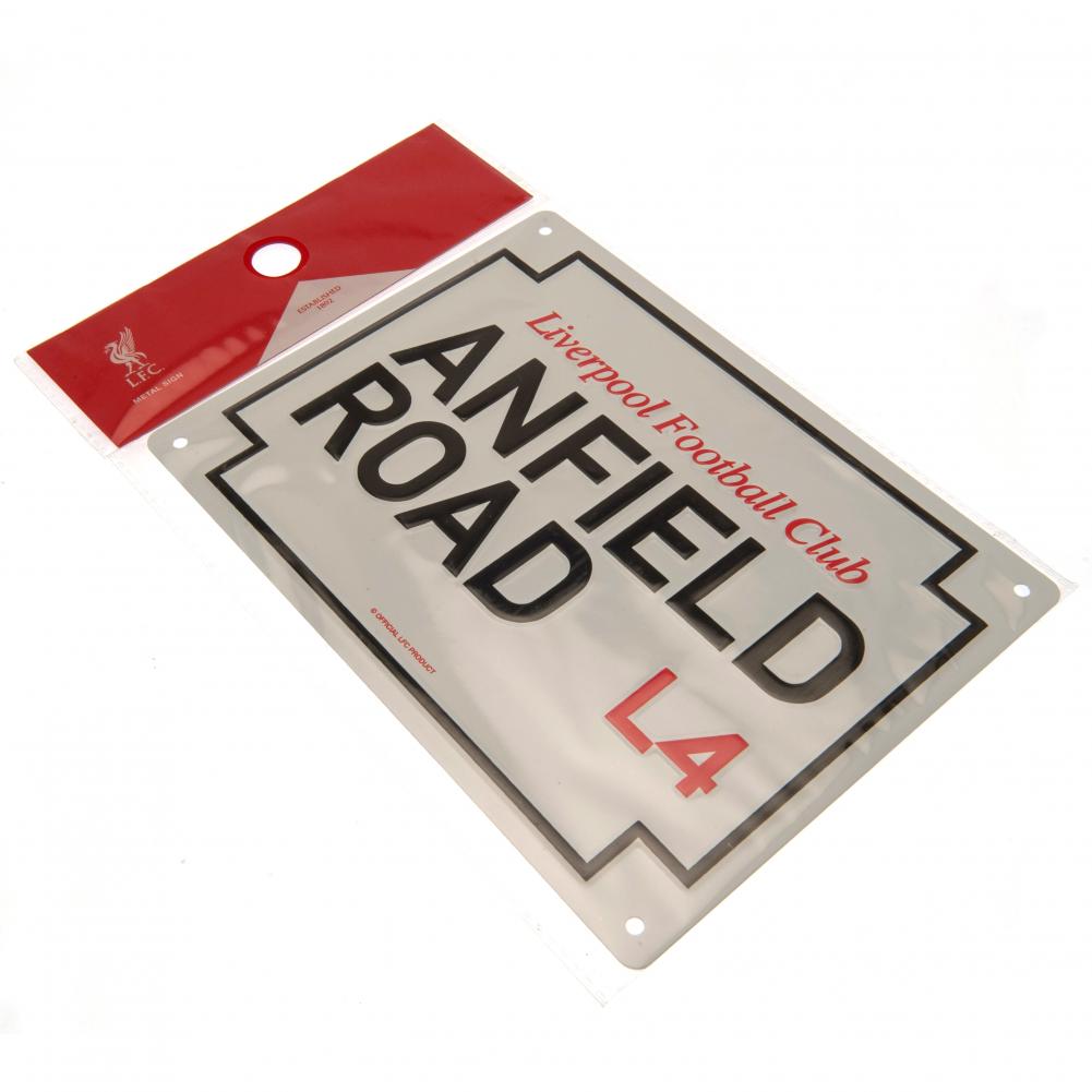 Official Liverpool FC Anfield Road Sign