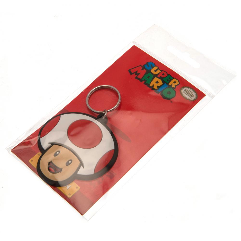 Official Super Mario Toad PVC Keyring