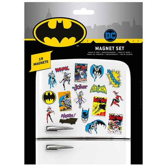 Official Batman Fridge Magnet Set