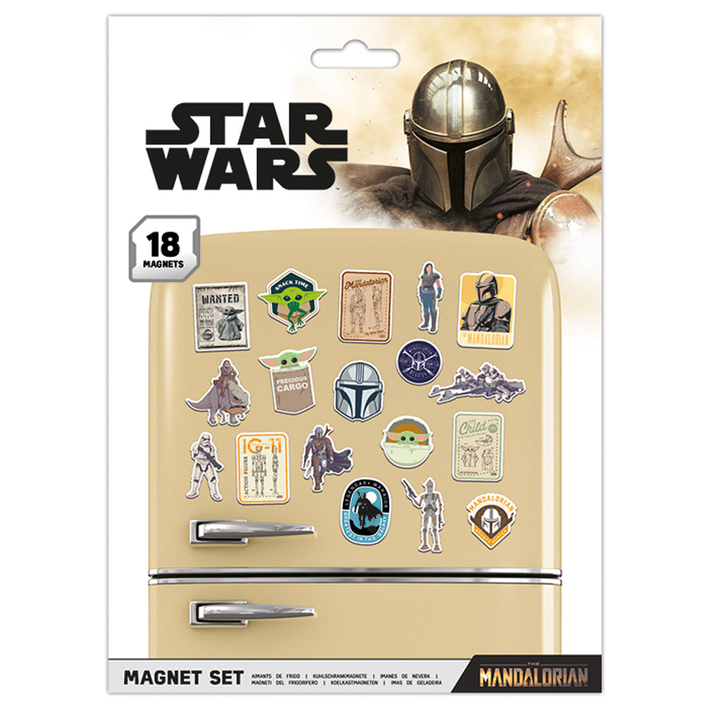 Official Star Wars: The Mandalorian Fridge Magnet Set