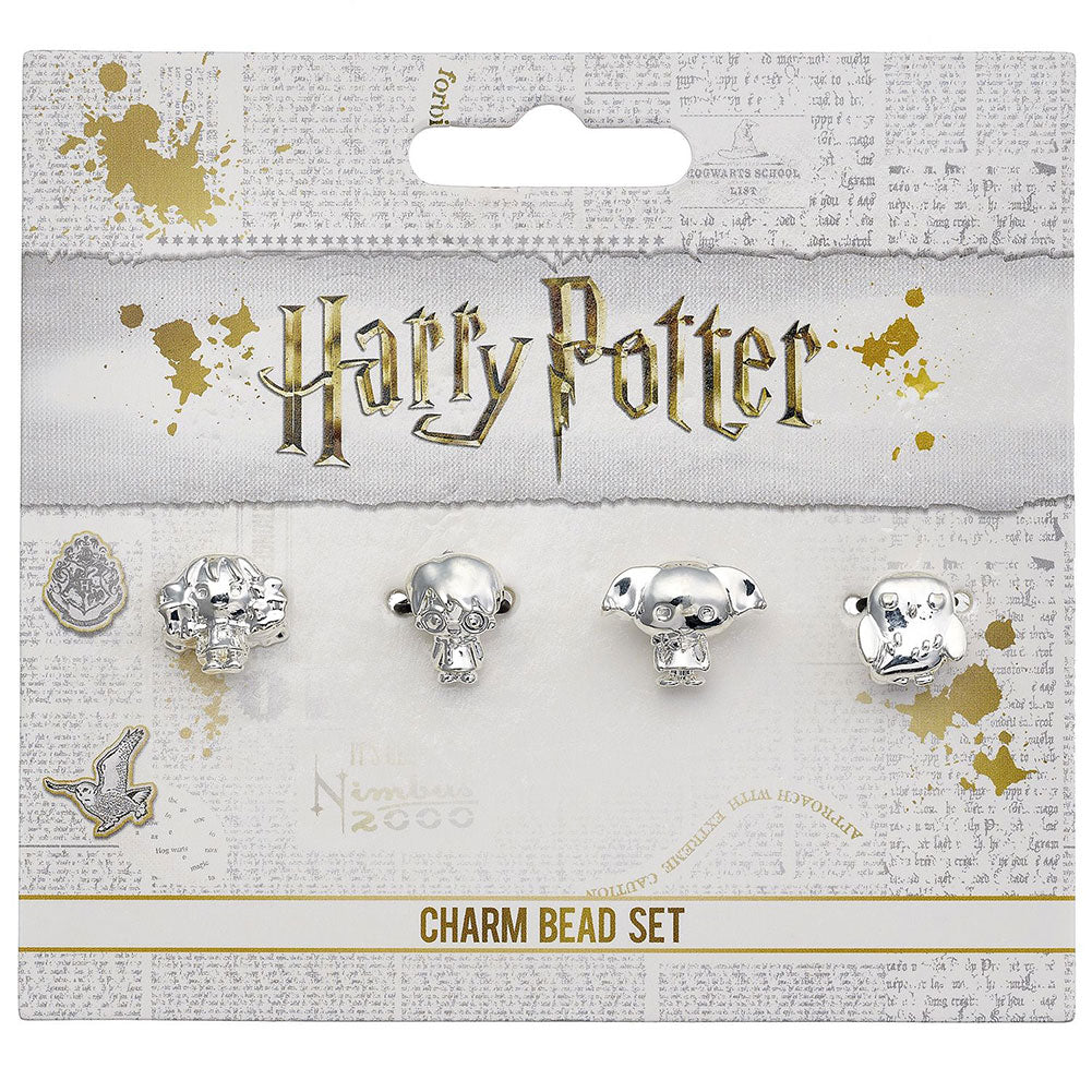 Official Harry Potter Silver Plated Spacer Bead Set