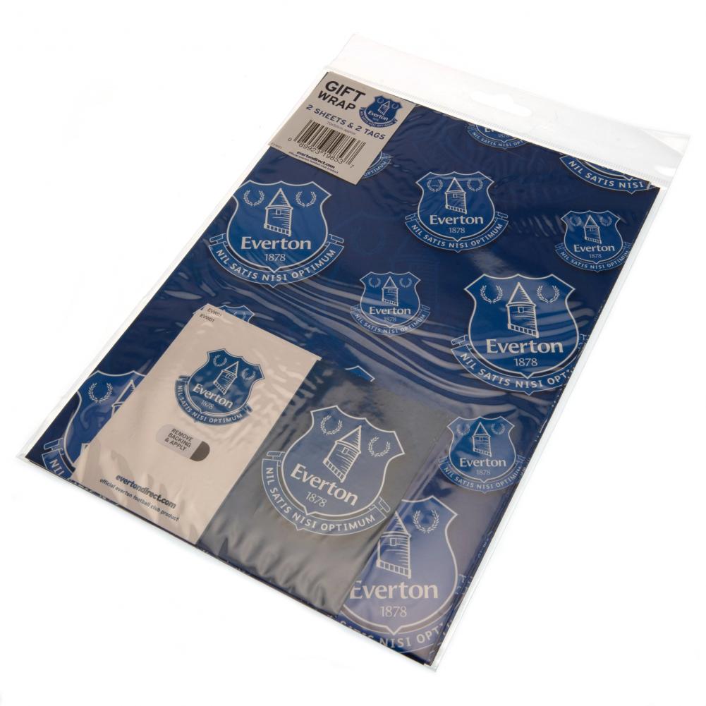 Official Everton FC Crest Gift Wrap