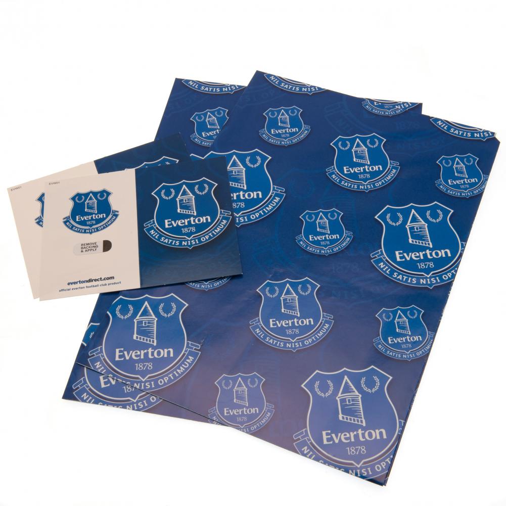 Official Everton FC Crest Gift Wrap