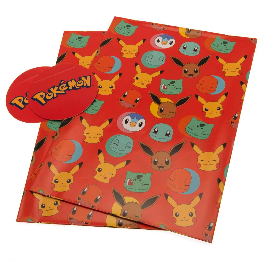 Official Pokemon Gift Wrap