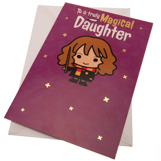 Official Harry Potter Birthday Card Daughter