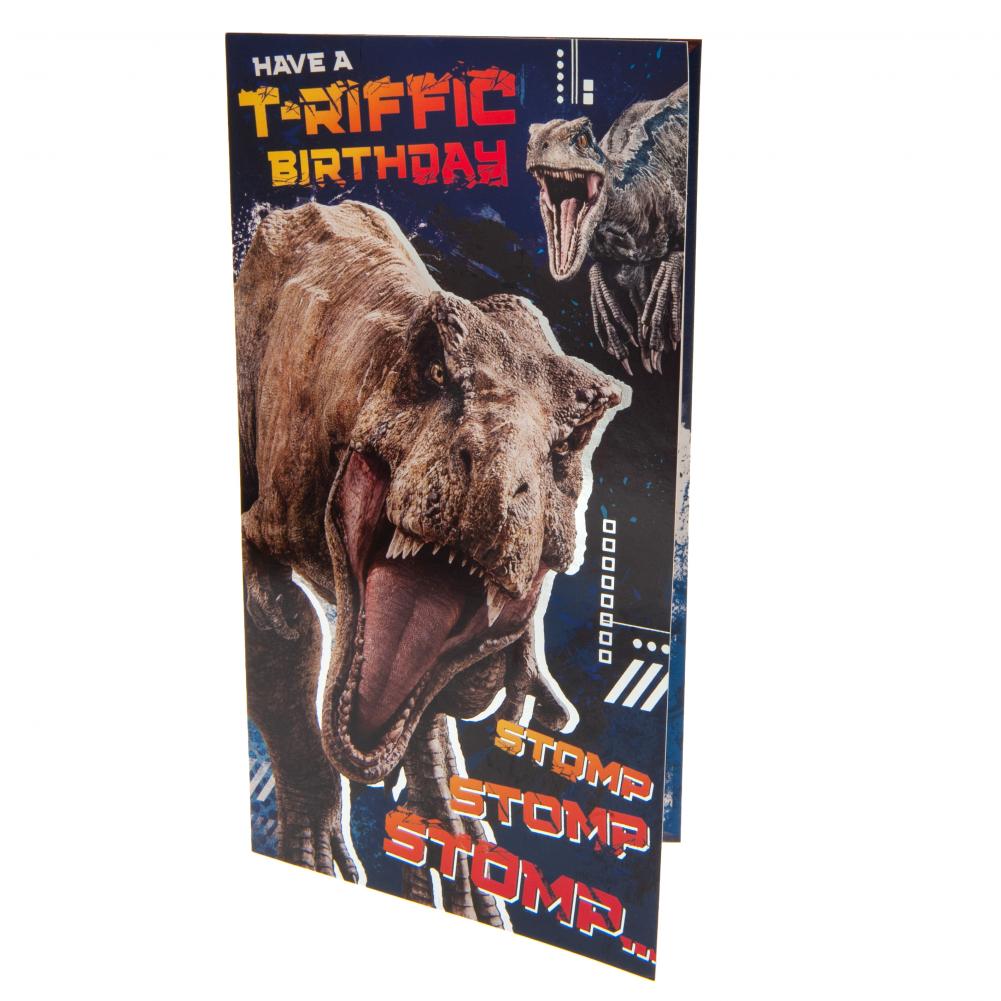 Official Jurassic World Birthday Card