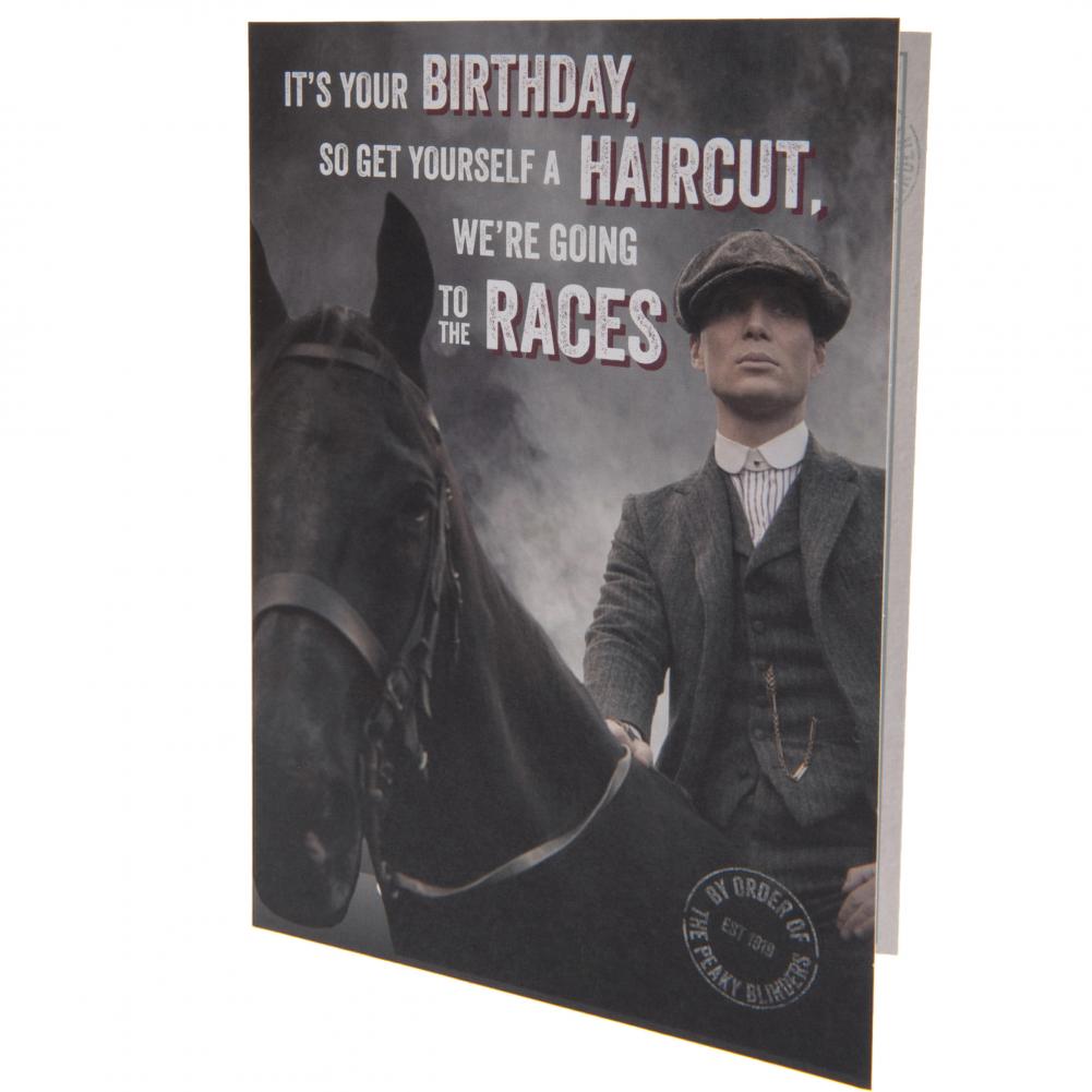 Official Peaky Blinders Birthday Card Races