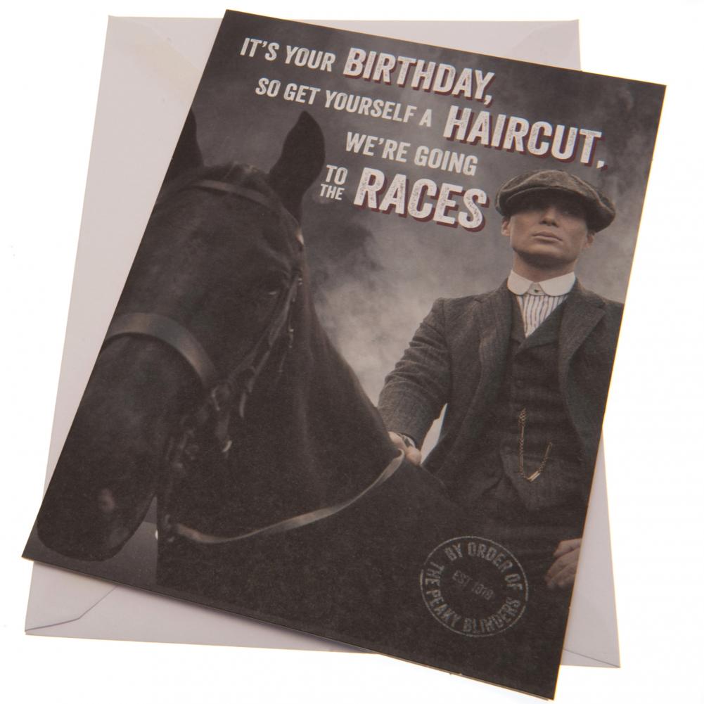 Official Peaky Blinders Birthday Card Races