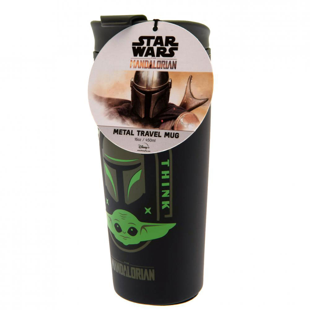 Official Star Wars: The Mandalorian Metal Travel Mug