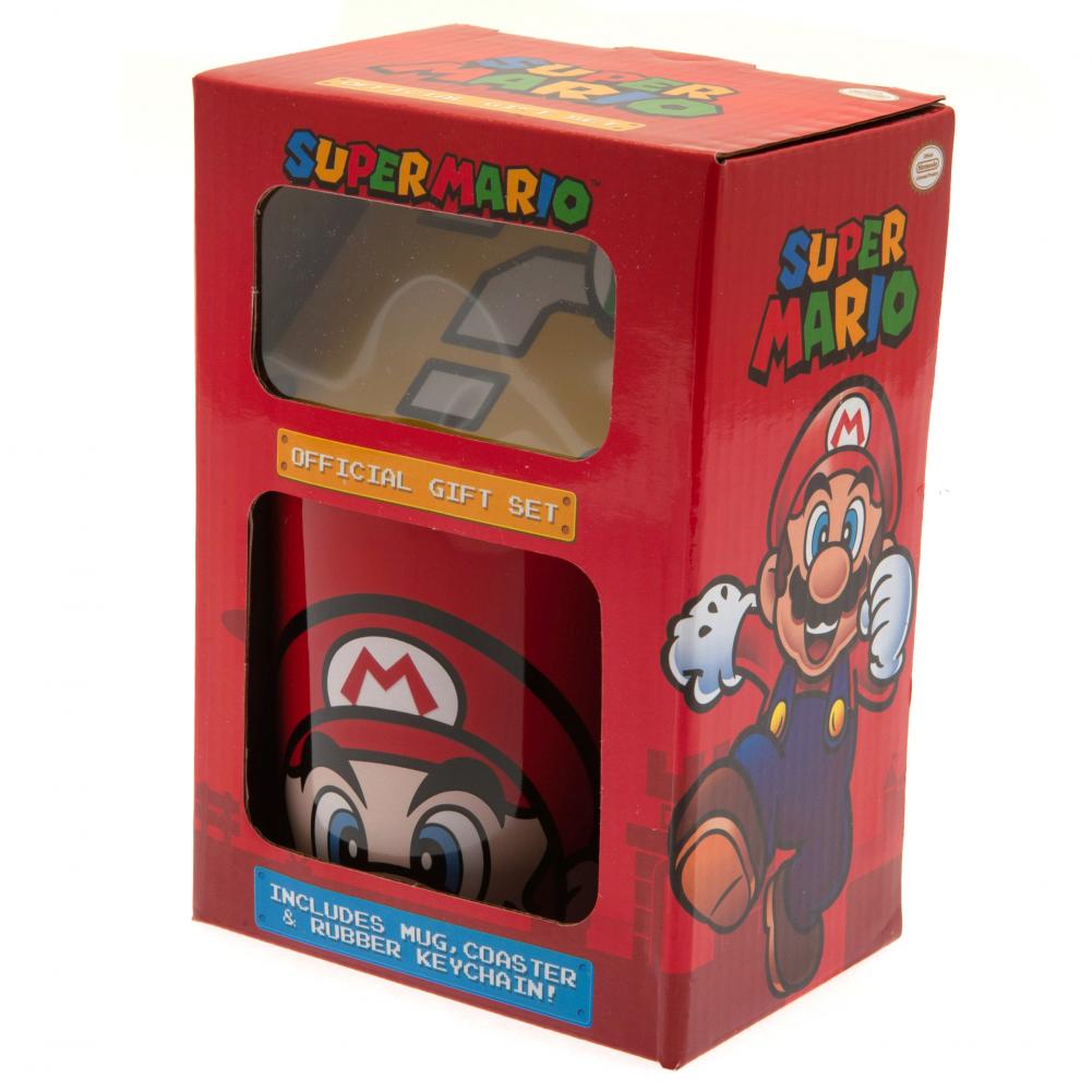 Official Super Mario Mug & Coaster Set Mario