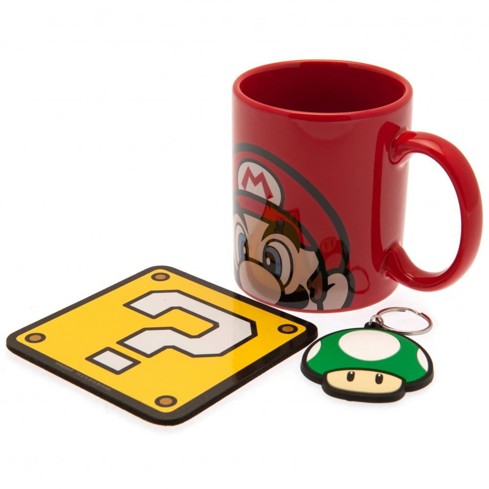 Official Super Mario Mug & Coaster Set Mario