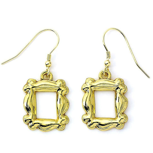 Official Friends Gold Plated Earrings Frame