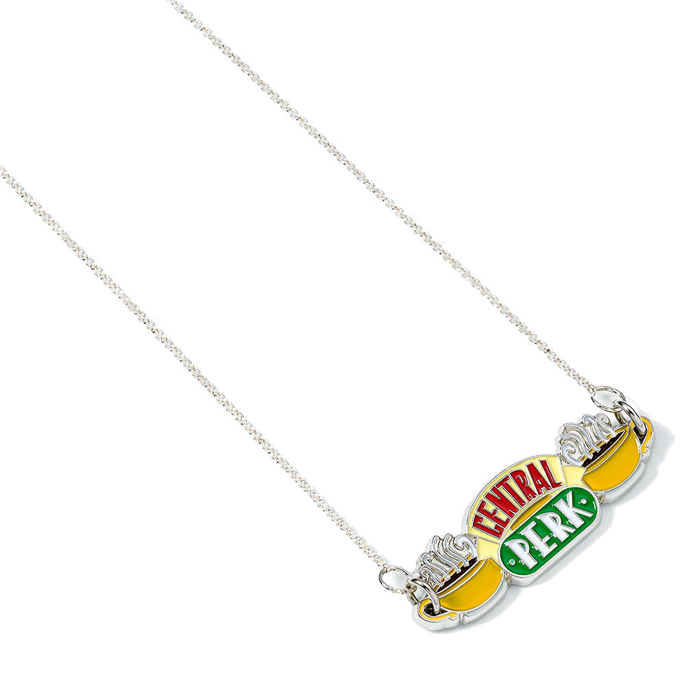 Official Friends Silver Plated Necklace Central Perk