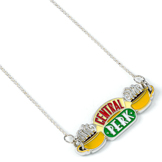 Official Friends Silver Plated Necklace Central Perk