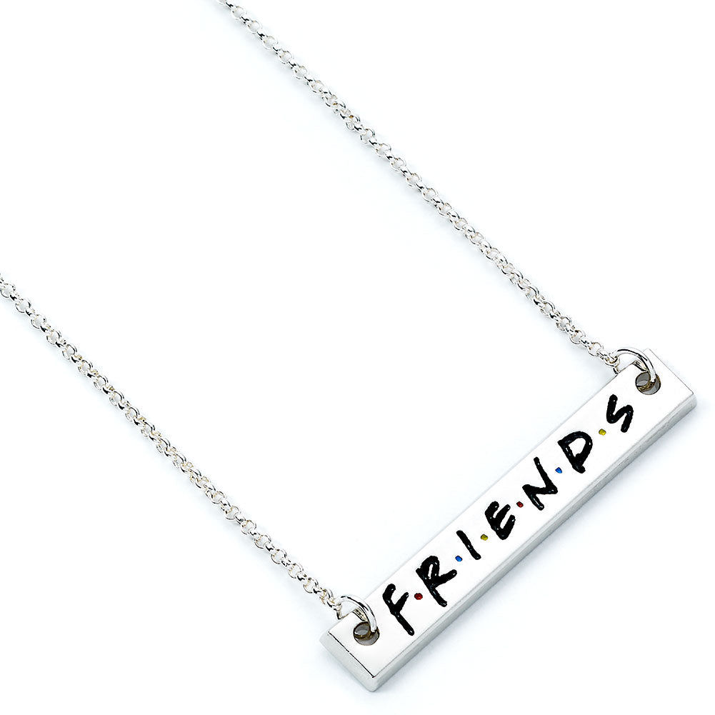 Official Friends Silver Plated Necklace Logo