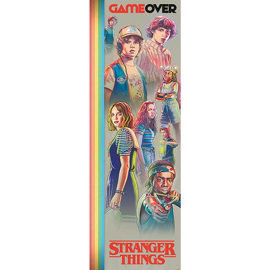 Official Stranger Things Door Poster Game Over 304