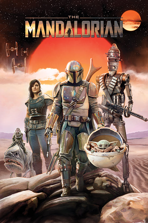 Official Star Wars: The Mandalorian Poster Group 89