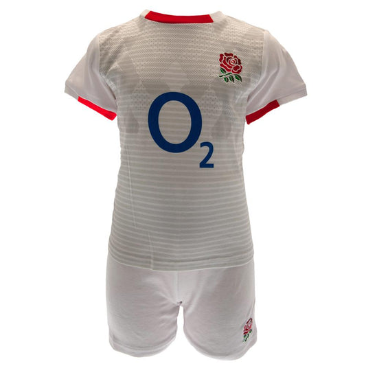 Official England RFU Shirt & Short Set 6/9 mths ST