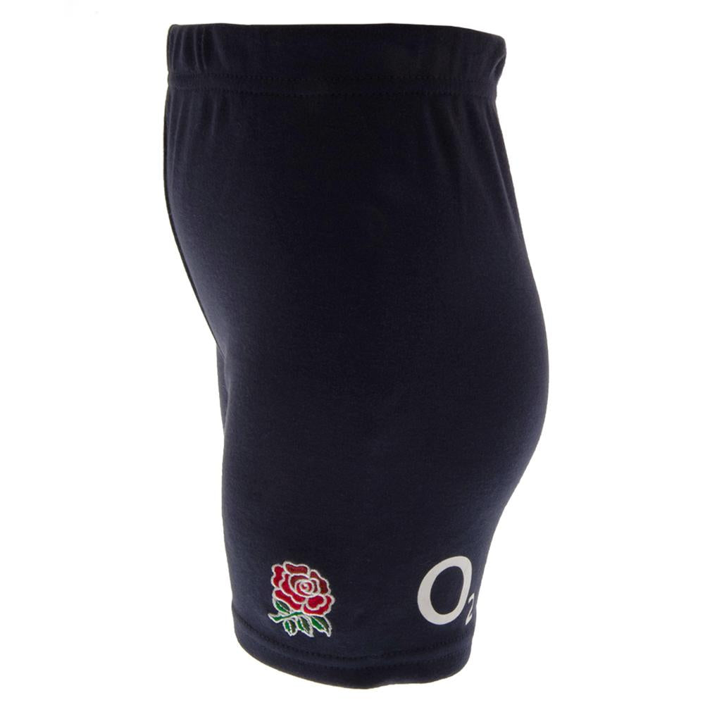 Official England RFU Shirt & Short Set 6/9 mths NV