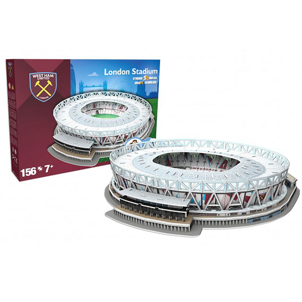 Official West Ham United FC 3D Stadium Puzzle