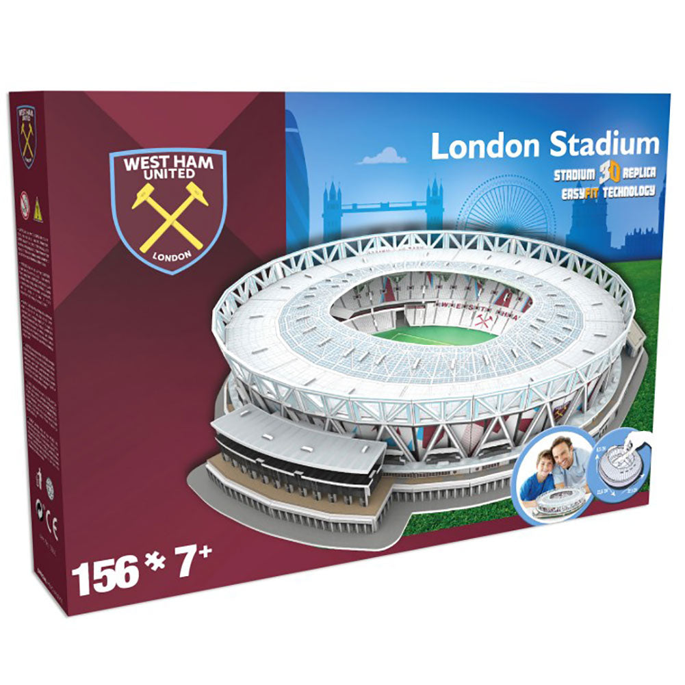 Official West Ham United FC 3D Stadium Puzzle