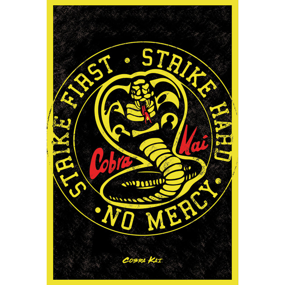 Official Cobra Kai Poster Emblem 224