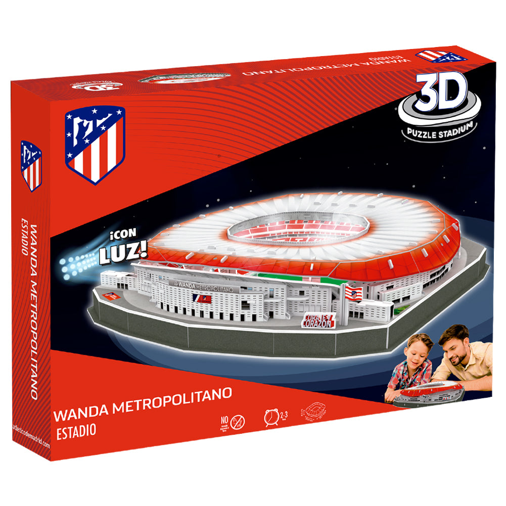 Official Atletico Madrid FC 3D Stadium Puzzle