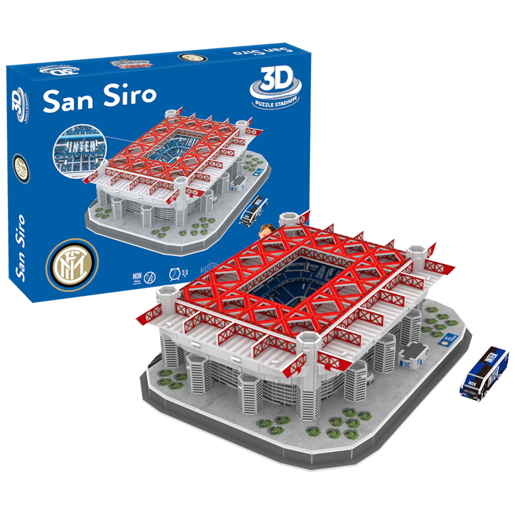 Official FC Inter Milan 3D Stadium Puzzle