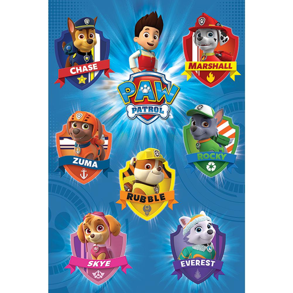 Official Paw Patrol Poster Crests 74